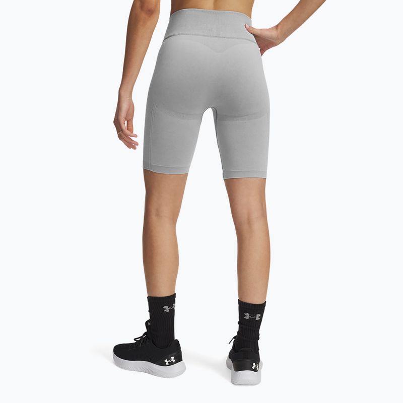 Dámské šortky Under Armour Vanish Seamless Washed black / white 3