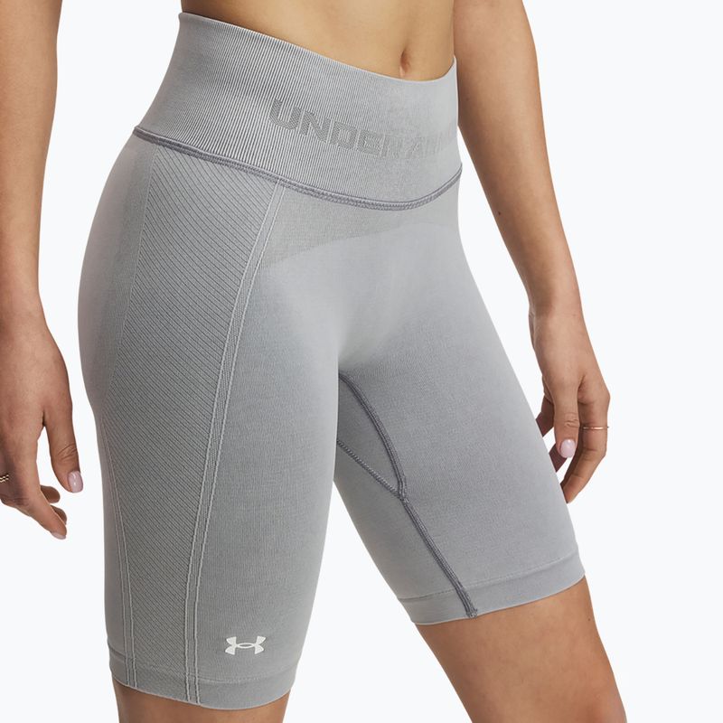 Dámské šortky Under Armour Vanish Seamless Washed black / white 4