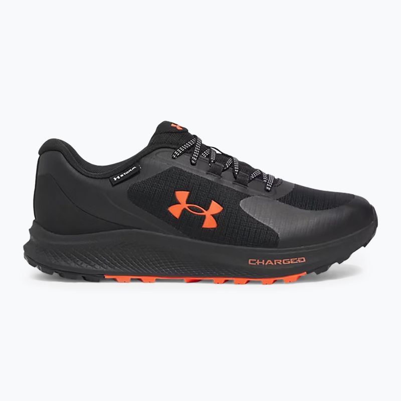 Pánské běžecké boty Under Armour Charged Bandit Trail 3 black/black/fire 8