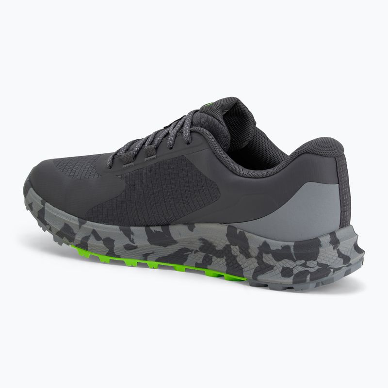 Pánské běžecké boty Under Armour Charged Bandit Trail 3 castlerock/steel/hyper green 3