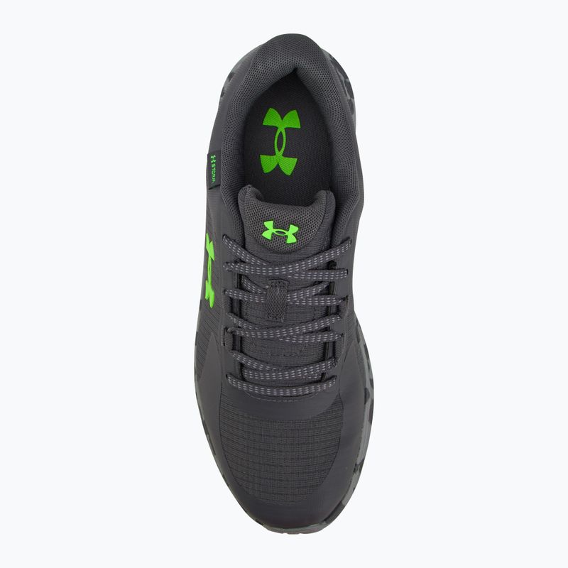 Pánské běžecké boty Under Armour Charged Bandit Trail 3 castlerock/steel/hyper green 5