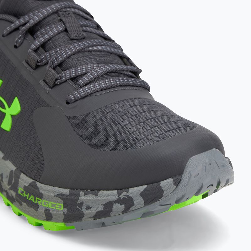 Pánské běžecké boty Under Armour Charged Bandit Trail 3 castlerock/steel/hyper green 7