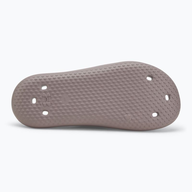Pánské nazouváky Under Armour Locker V Slide gray dawn/gray dawn/gray dawn 4