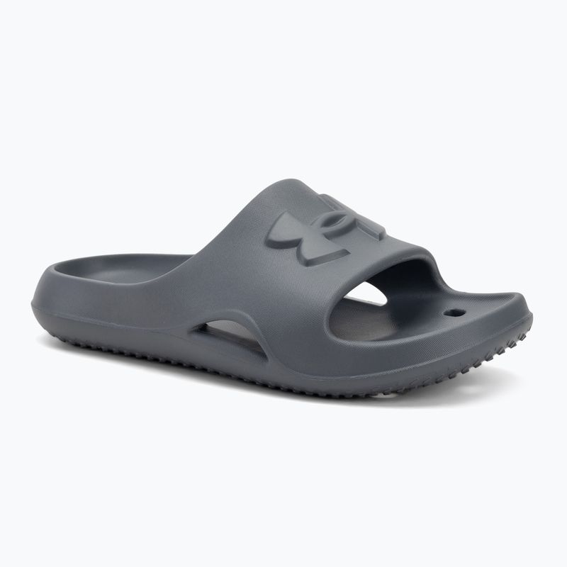 Pánské nazouváky Under Armour Locker V Slide castlerock/castlerock/anthracite