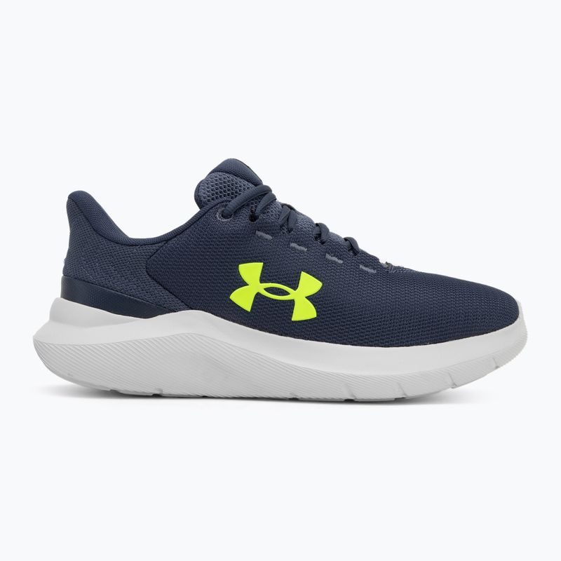 Pánské běžecké boty Under Armour Phade RN 3 downpour gray/downpour gray/hyper green 2