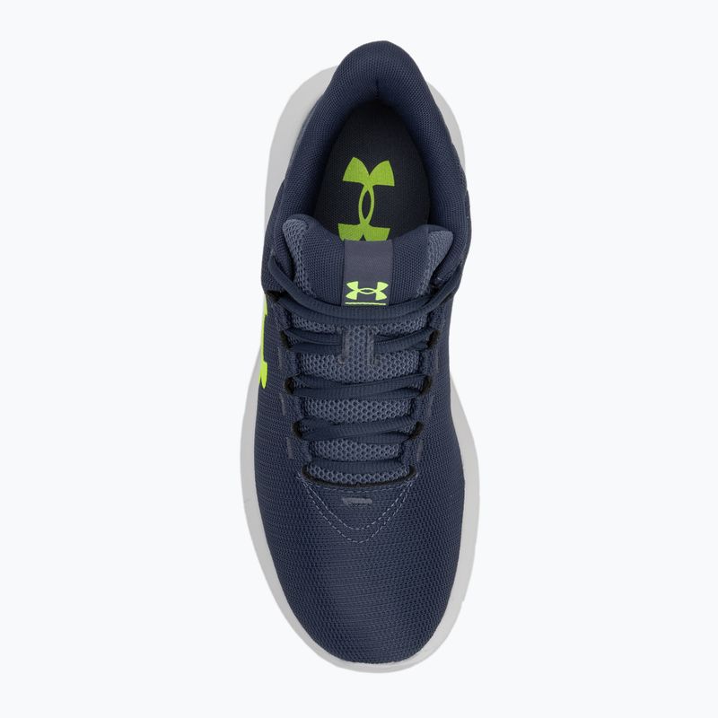 Pánské běžecké boty Under Armour Phade RN 3 downpour gray/downpour gray/hyper green 5