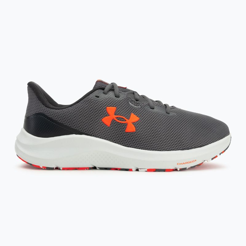 Pánské běžecké boty Under Armour Charged Pursuit 4 castlerock/anthracite/blaze orange 2