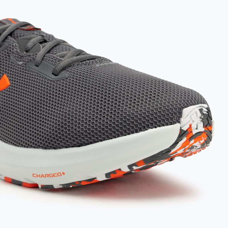 Pánské běžecké boty Under Armour Charged Pursuit 4 castlerock/anthracite/blaze orange 7