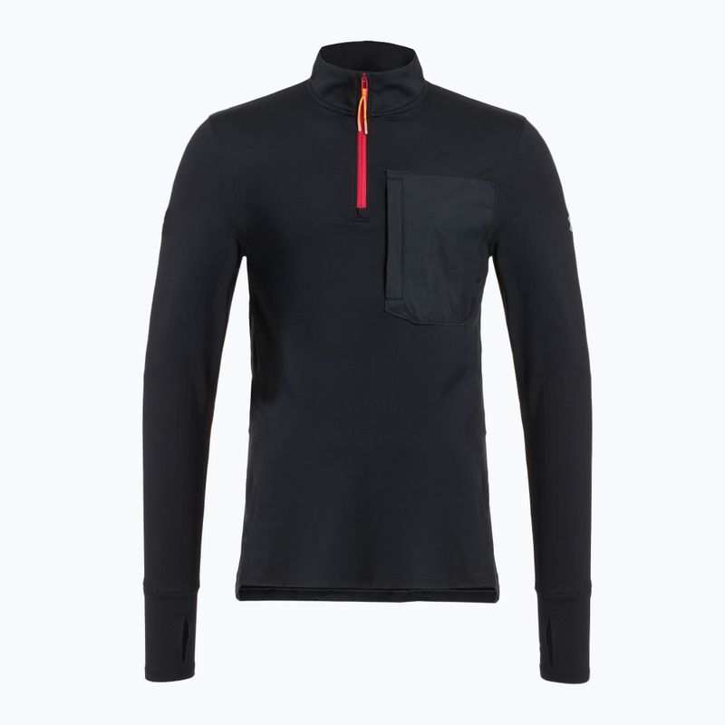 Pánská běžecká mikina Under Armour Trail Run Quarter Zip black/reflective