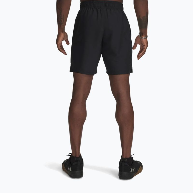 Pánské tréninkové šortky Under Armour Woven Wordmark black 2