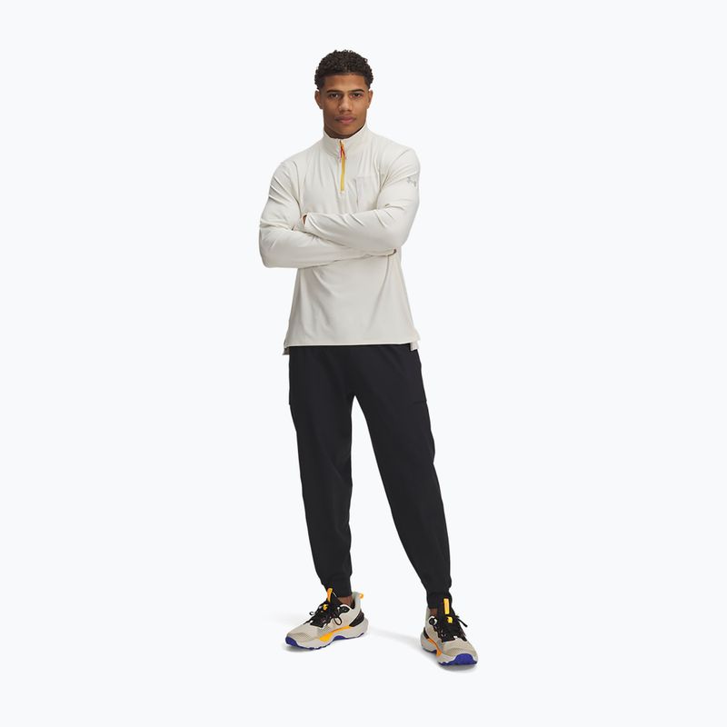 Pánské běžecké kalhoty Under Armour Trail Run black / reflective 2