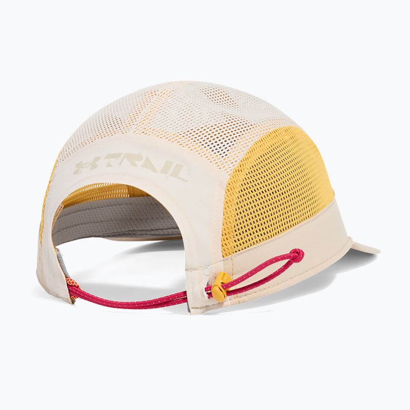 Pánská baseballová čepice Under Armour Launch Camper stone/noble gold/reflective 2