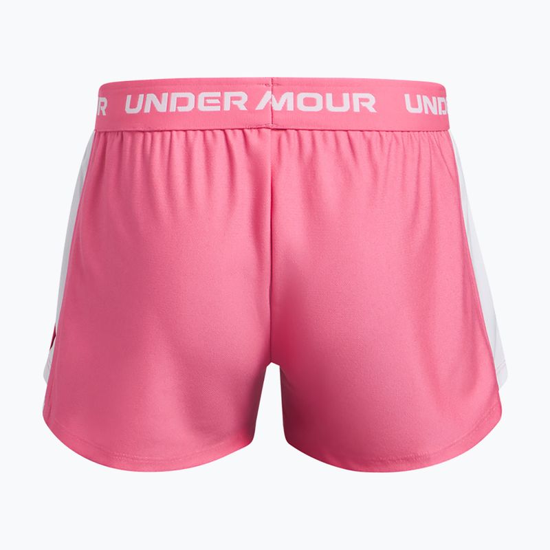 Dětské kraťasy Under Armour Tech Play Up pink 2
