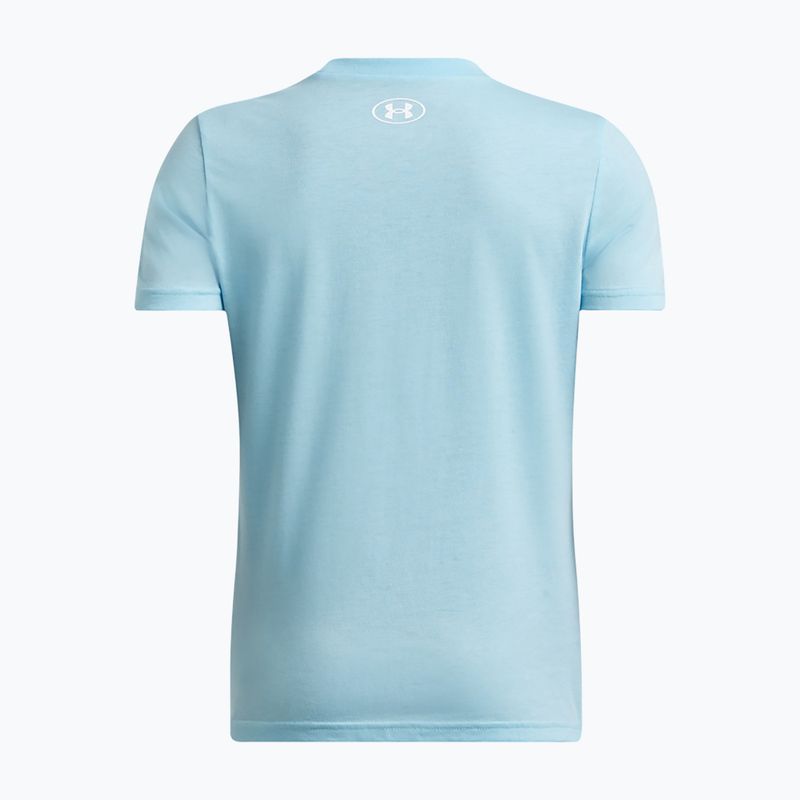 Dětské tričko Under Armour Sportstyle Left Chest blue 2