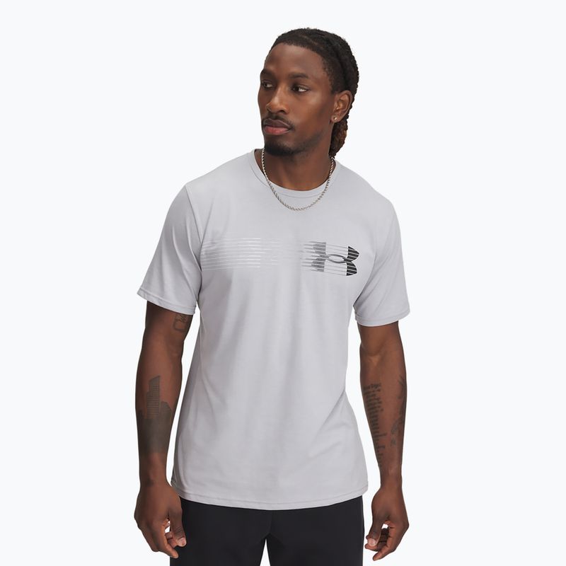 Pánské tričko  Under Armour LC Fly In Logo mod gray/black
