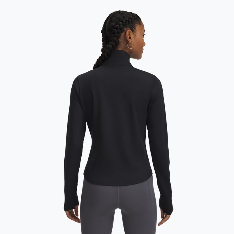 Dámské tričko Longsleeve Under Armour Motion 1/2 Zip black/white  2