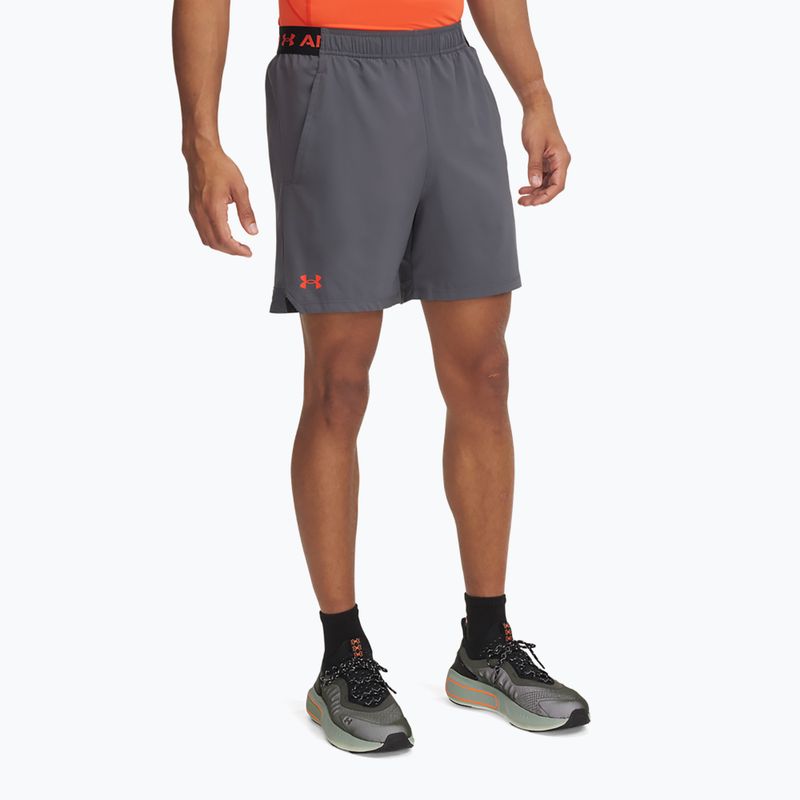 Pánské tréninkové šortky Under Armour UA Vanish Woven 6in castlerock/fire/fire