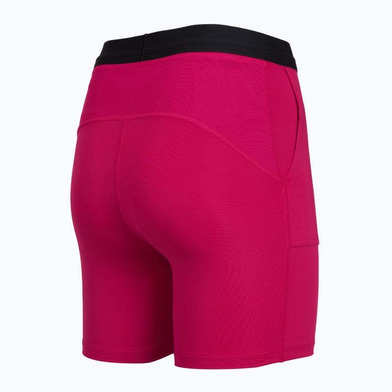 Dámské šortky Under Armour Trail Run Fitted shaded fuchsia/black 3