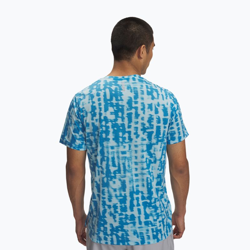 Pánské běžecké tričko Under Armour Launch Printed stream/reflective 2
