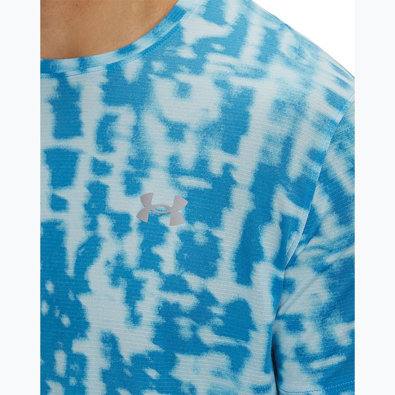 Pánské běžecké tričko Under Armour Launch Printed stream/reflective 3