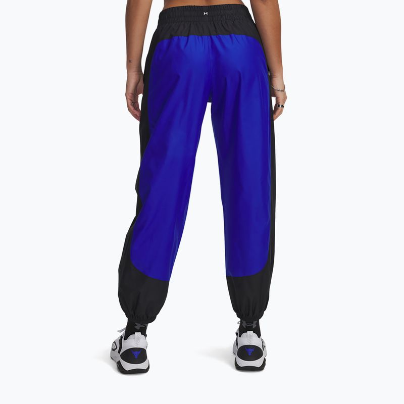 Dámské tréninkové kalhoty Under Armour Project Rock Woven Bottom black 3
