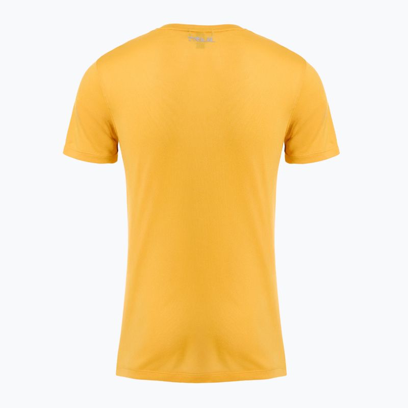 Pánské běžecké tričko Under Armour Trail Run noble gold/reflective 2