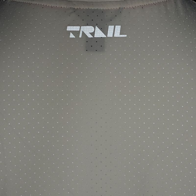 Pánské běžecké tričko Under Armour Trail Run Zip stone/noble gold/reflective 5
