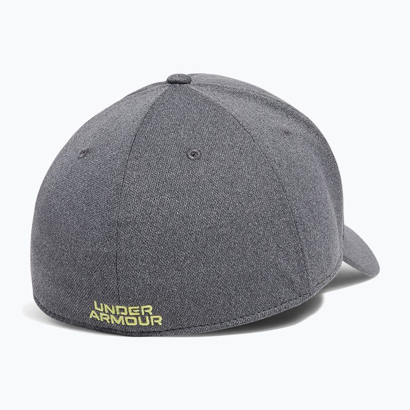 Pánská kšiltovka Under Armour Blitzing castlerock/sonic yellow 2
