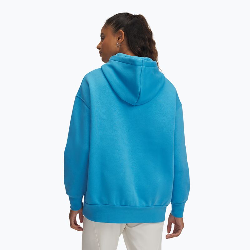 Dámská mikina  Under Armour Icon Fleece Hoodie ether blue/white 2