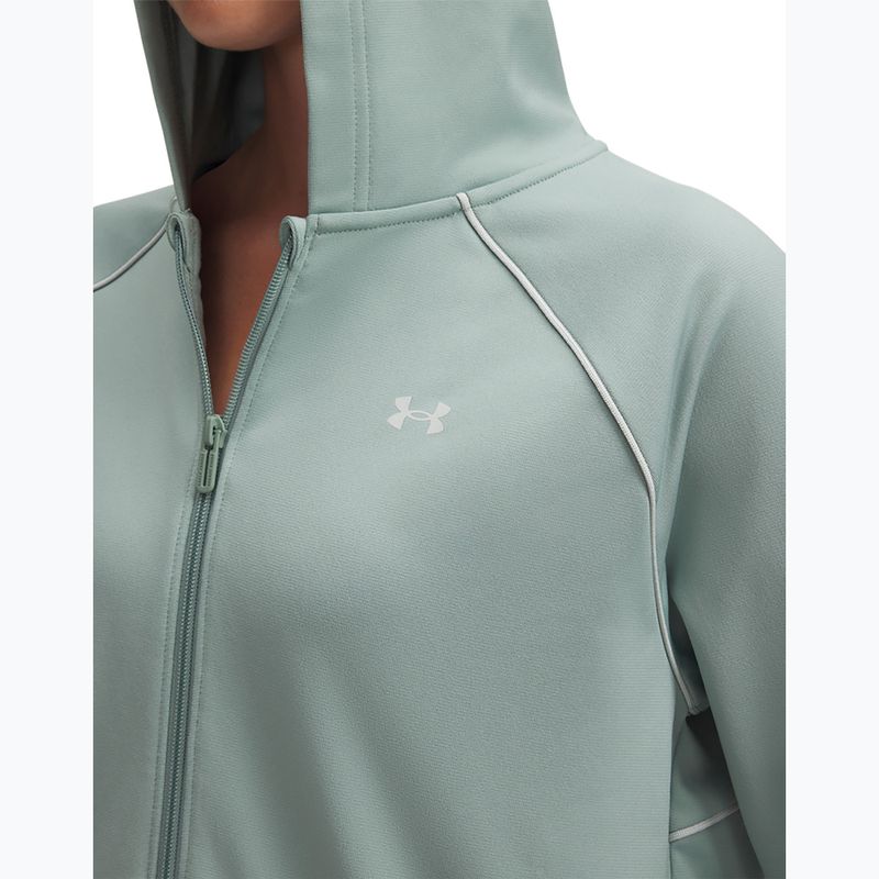 Dámská tepláková souprava  Under Armour Rival Tricot silica green/hydro green 4