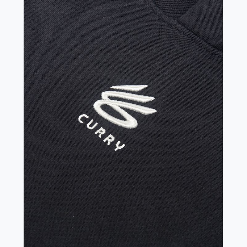Pánská mikina Under Armour Curry Splash Hoodie black / white clay 7