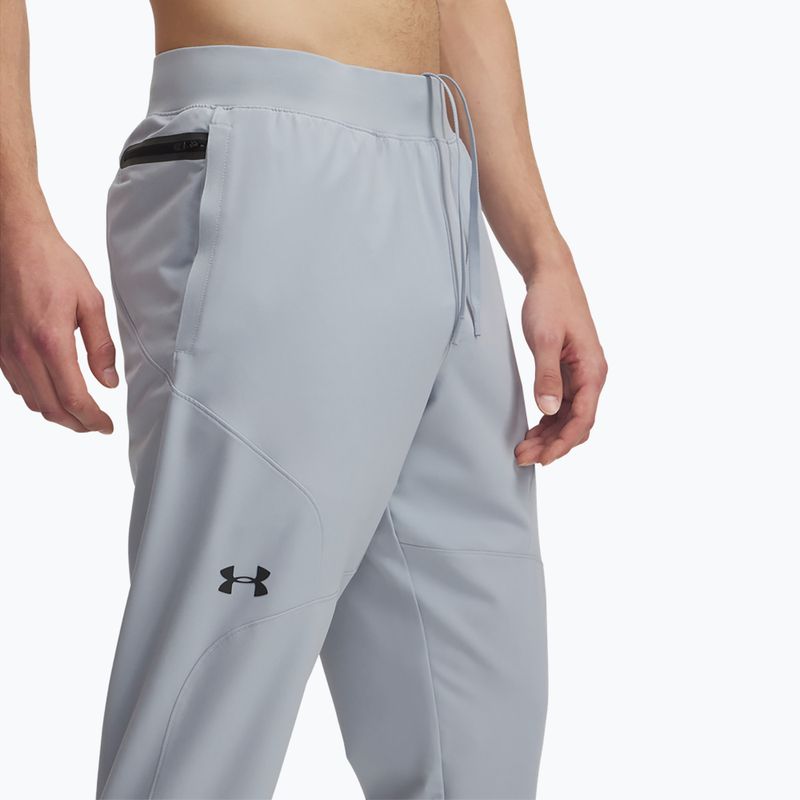 Pánské tréninkové kalhoty Under Armour Unstoppable Tapered harbor blue/black 4