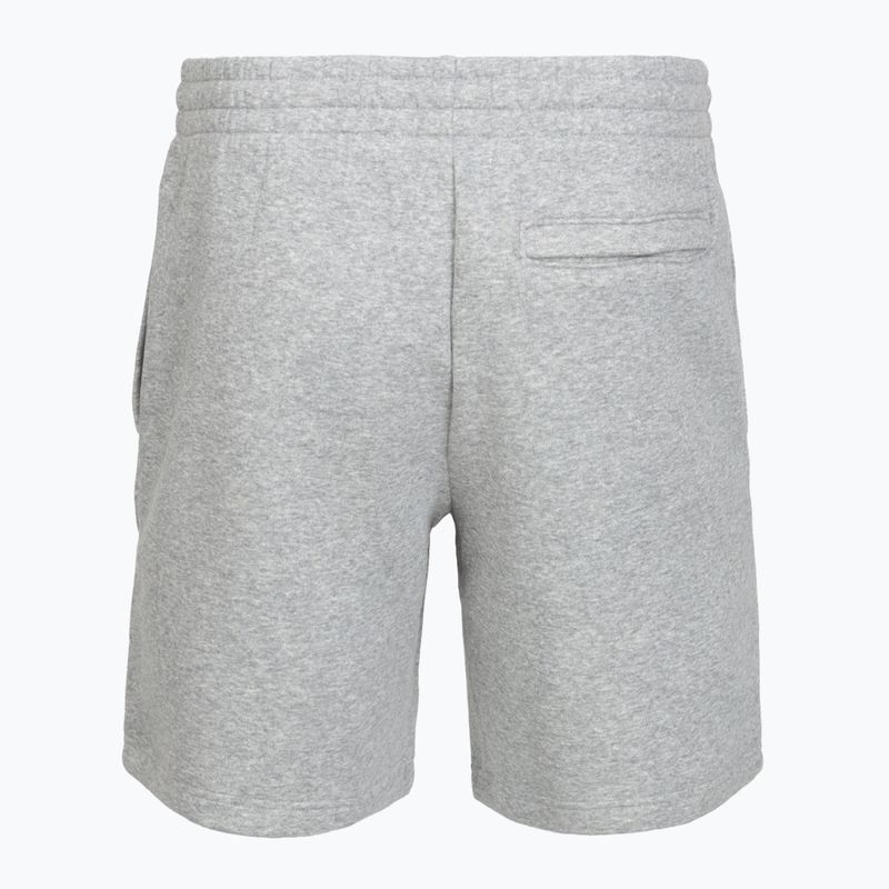 Pánské šortky Under Armour Icon Fleece mod gray light heather/white 4