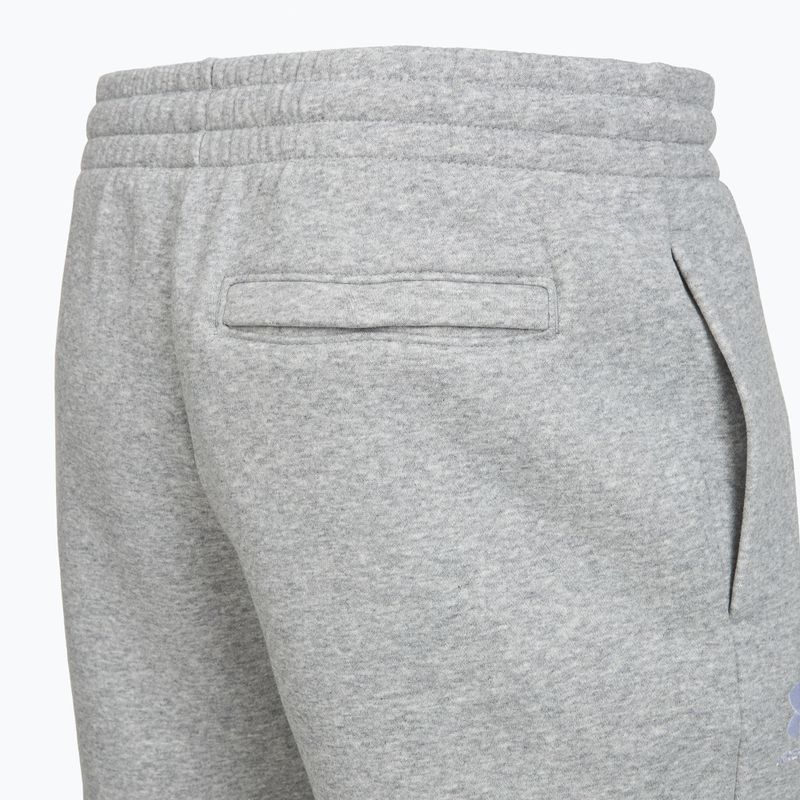 Pánské šortky Under Armour Icon Fleece mod gray light heather/white 6