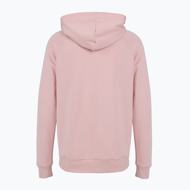 Pánská mikina Under Armour Rival Fleece Hoodie prime pink/white 4
