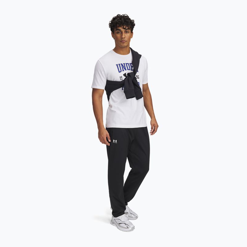 Pánské kalhoty Under Armour Sportstyle Brawler Pant black/white 2