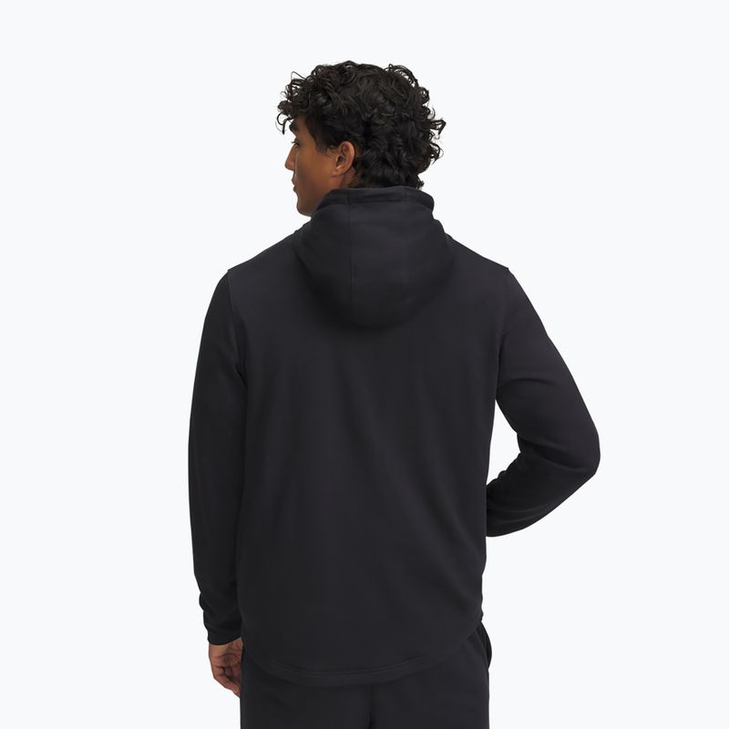 Pánská mikina Under Armour Rival Terry Logo black/castlerock/white 2