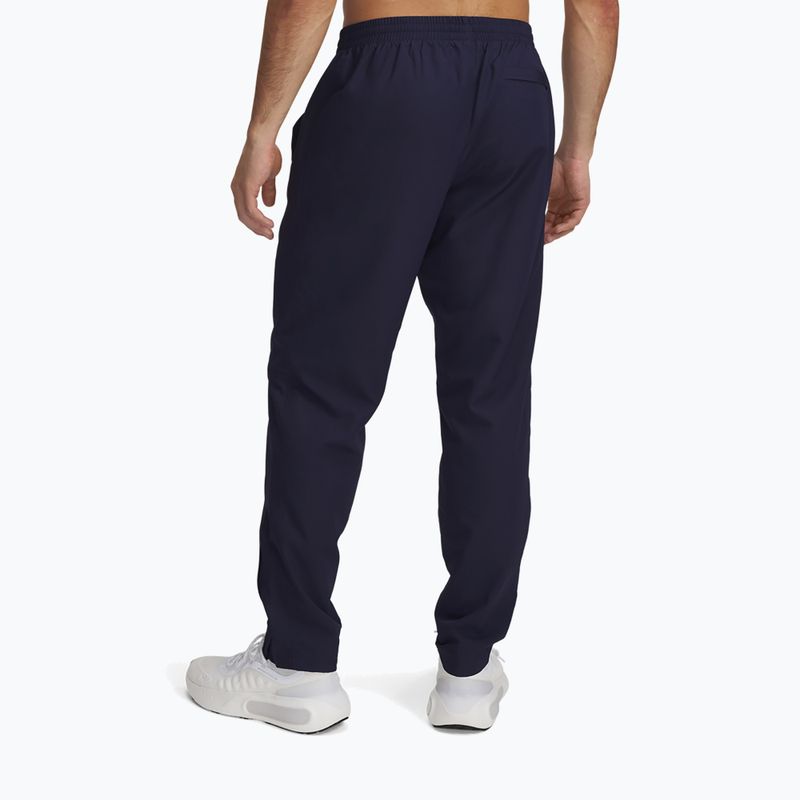 Pánské kalhoty Under Armour Rival Woven Windbreaker Pant midnight navy/midnight navy/white 3