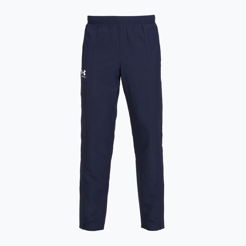 Pánské kalhoty Under Armour Rival Woven Windbreaker Pant midnight navy/midnight navy/white 4