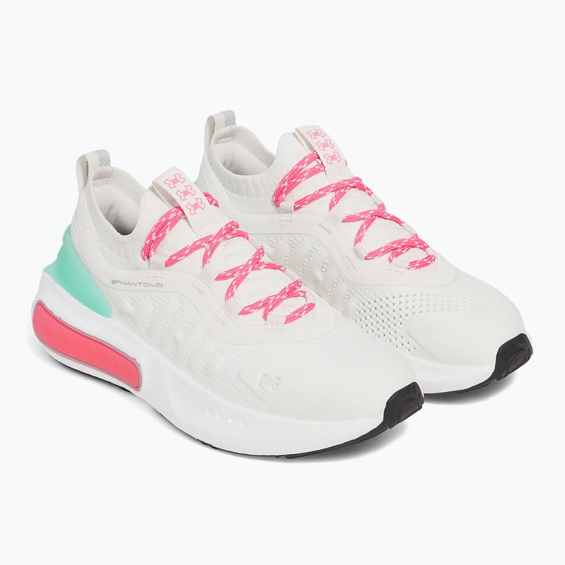 Dámské boty Under Armour Phantom 4 White quartz/comet green/super pink 3