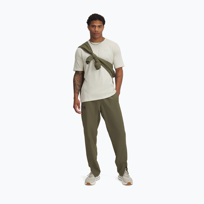Pánské tréninkové kalhoty Under Armour Rival Woven Windbreaker Pant marine od green/marine od green/black 2