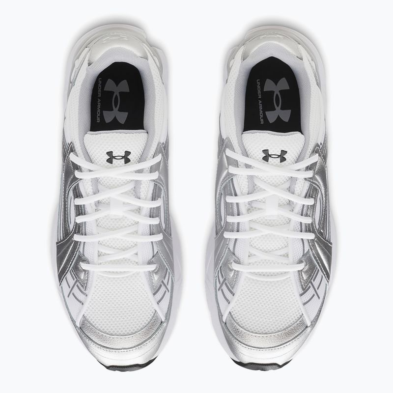 Tréninkové boty Under Armour Sola white/metallic silver/galaxy black 4