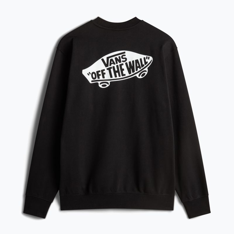 Pánská mikina Vans Style 76 II Loose Ft Crew black/white 2