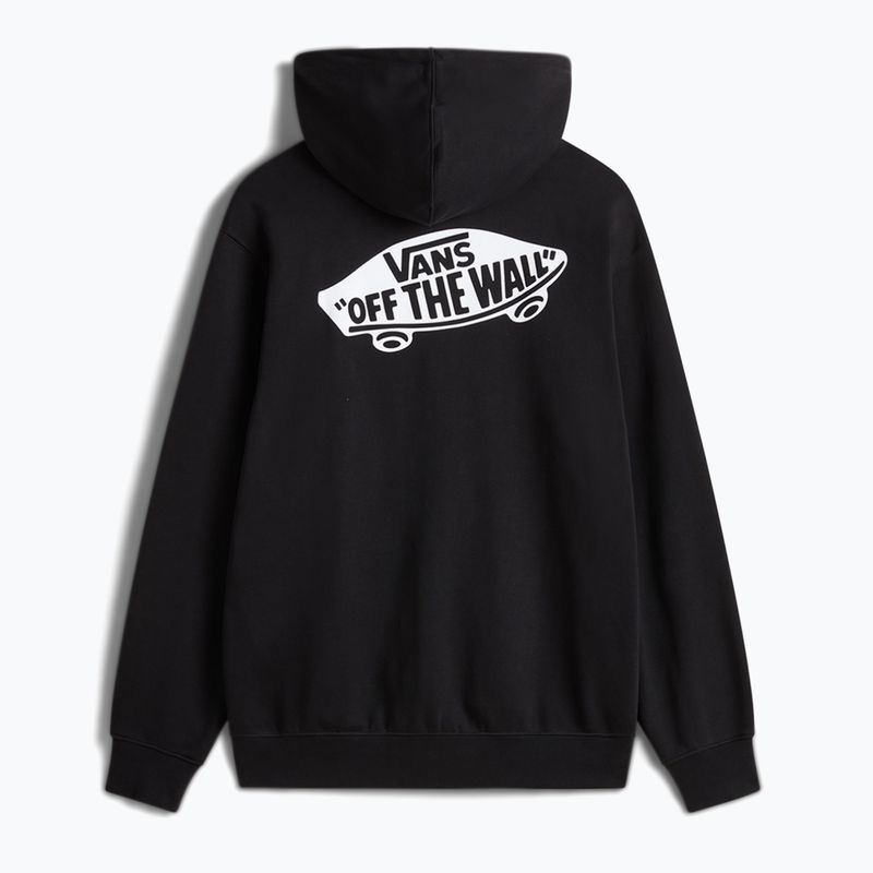Pánská mikina Vans Style 76 II Loose Ft Full Zip Po black/white 2