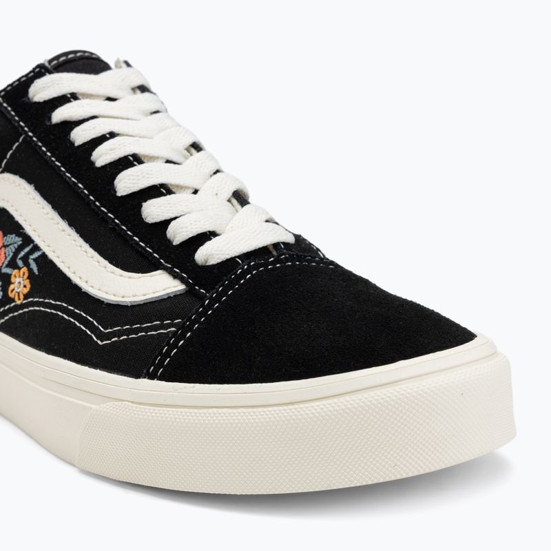 Boty Vans Old Skool black floral 7