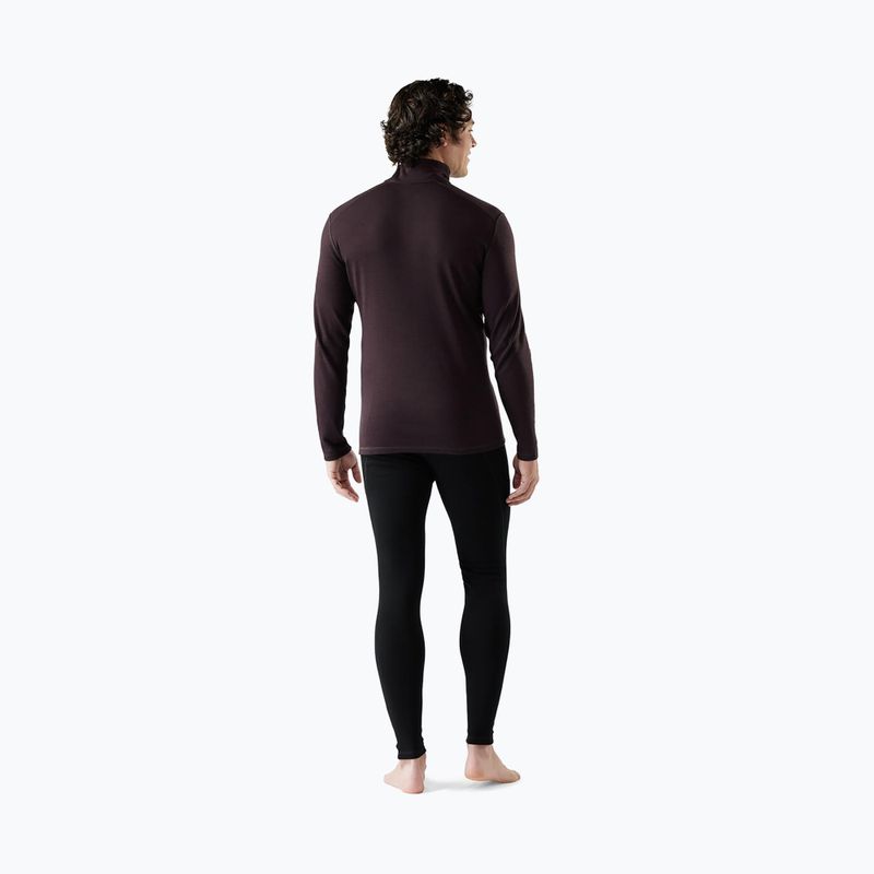 Pánská termo mikina Smartwool Classic Thermal Merino Base Layer 1/4 Zip Boxed mink heather 2