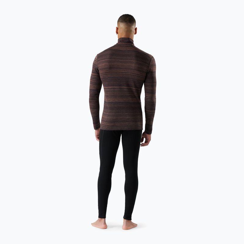 Pánská termoregulační mikina Smartwool Classic Thermal Merino Base Layer 1/4 Zip Boxed barva minky shift 2