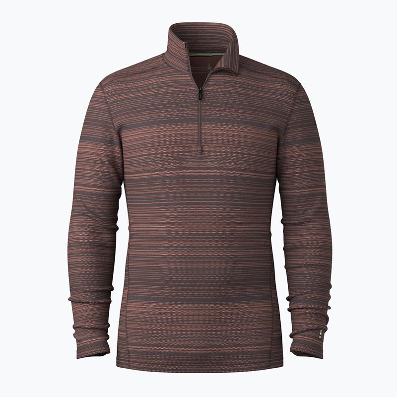 Pánská termoregulační mikina Smartwool Classic Thermal Merino Base Layer 1/4 Zip Boxed barva minky shift 3