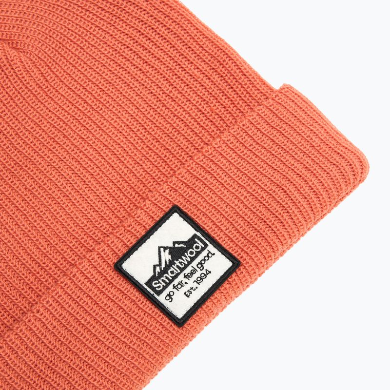 Zimní čepice Smartwool Patch terracotta 3