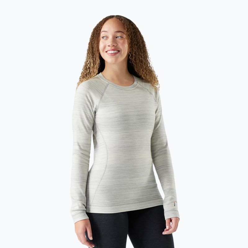 Dámská termoakční mikina Smartwool Merino 250 Baselayer Crew Boxed světle šedá color shift